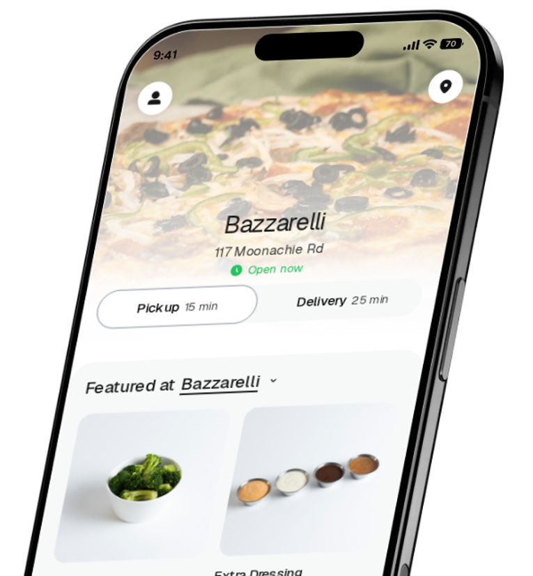Bazzarelli app preview