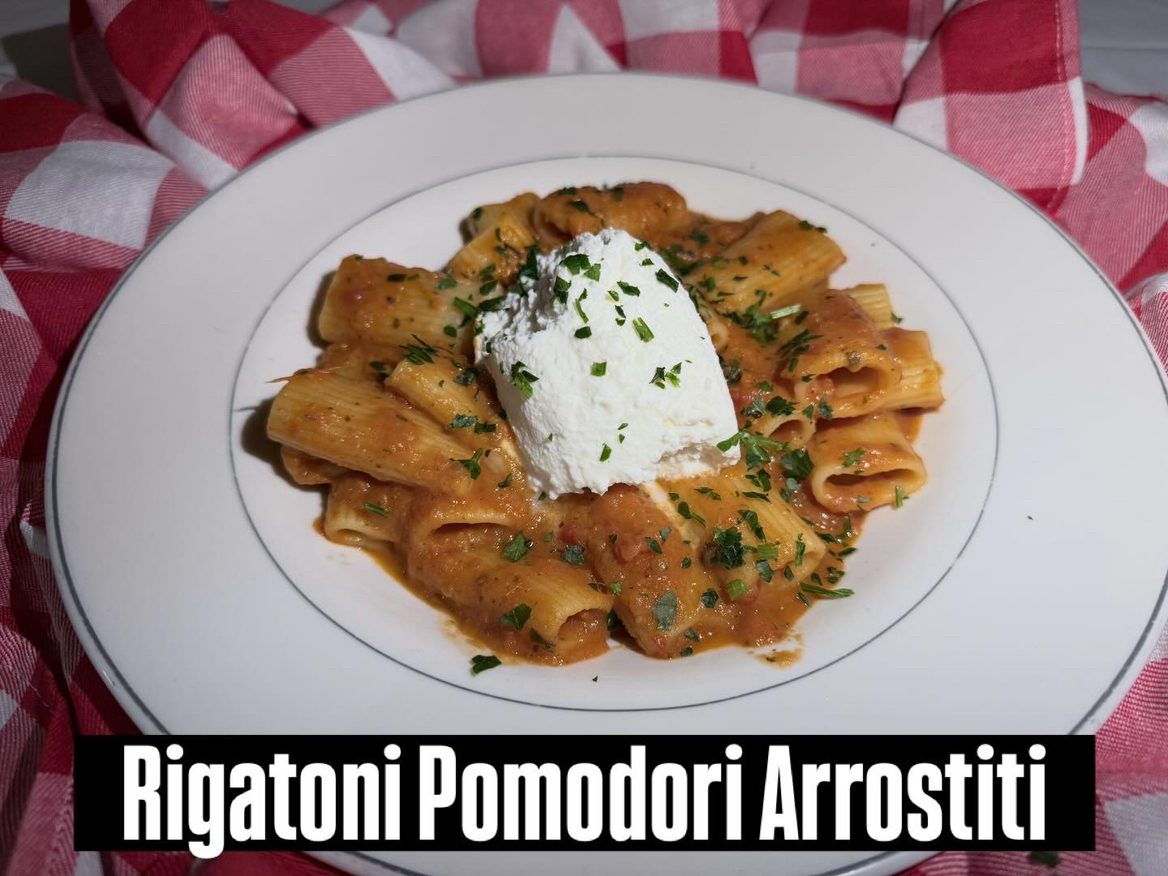 Rigatoni Pomodori Arrostiti $22.