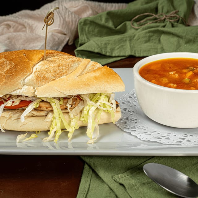 Half Sandwich.