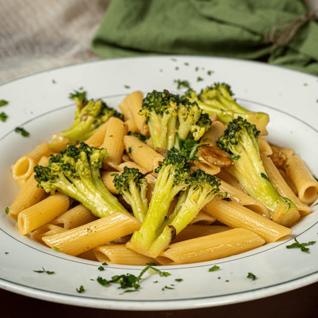 Broccoli & Garlic.