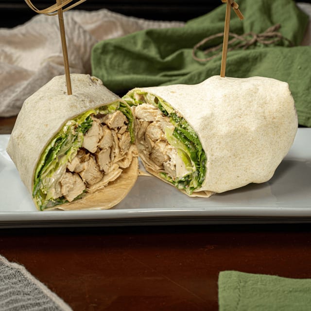 Chicken Caesar Wrap.