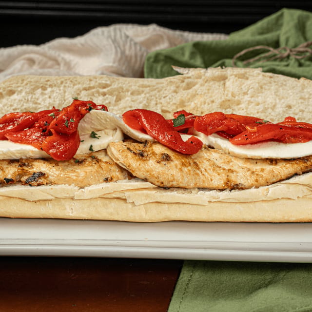 Italian Chicken Sandwich Sandwich.