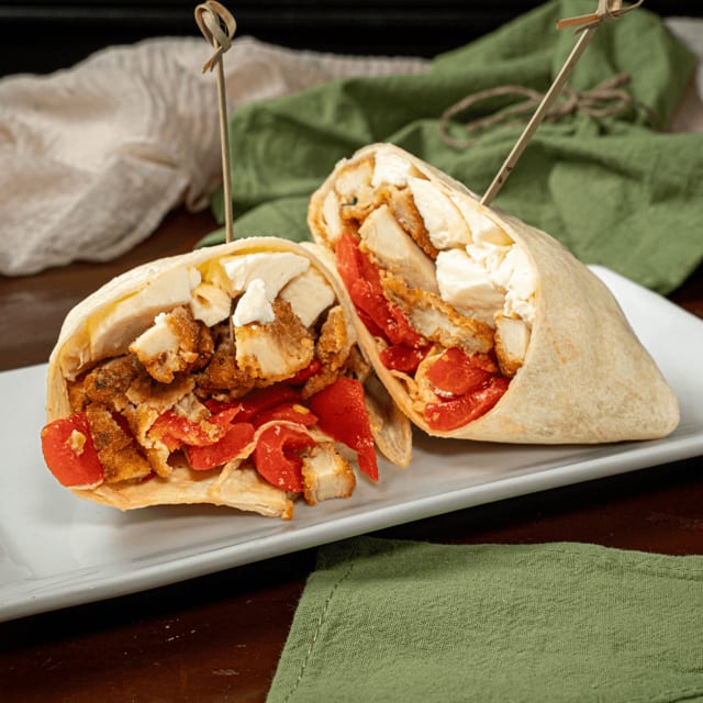 Italian Chicken Wrap.