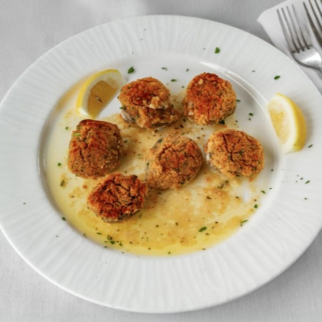 Clams Oreganata.