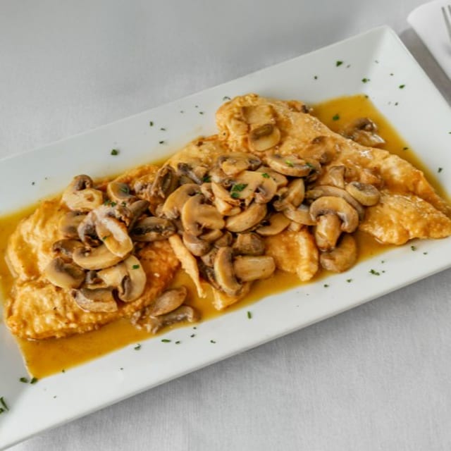 Chicken Marsala.