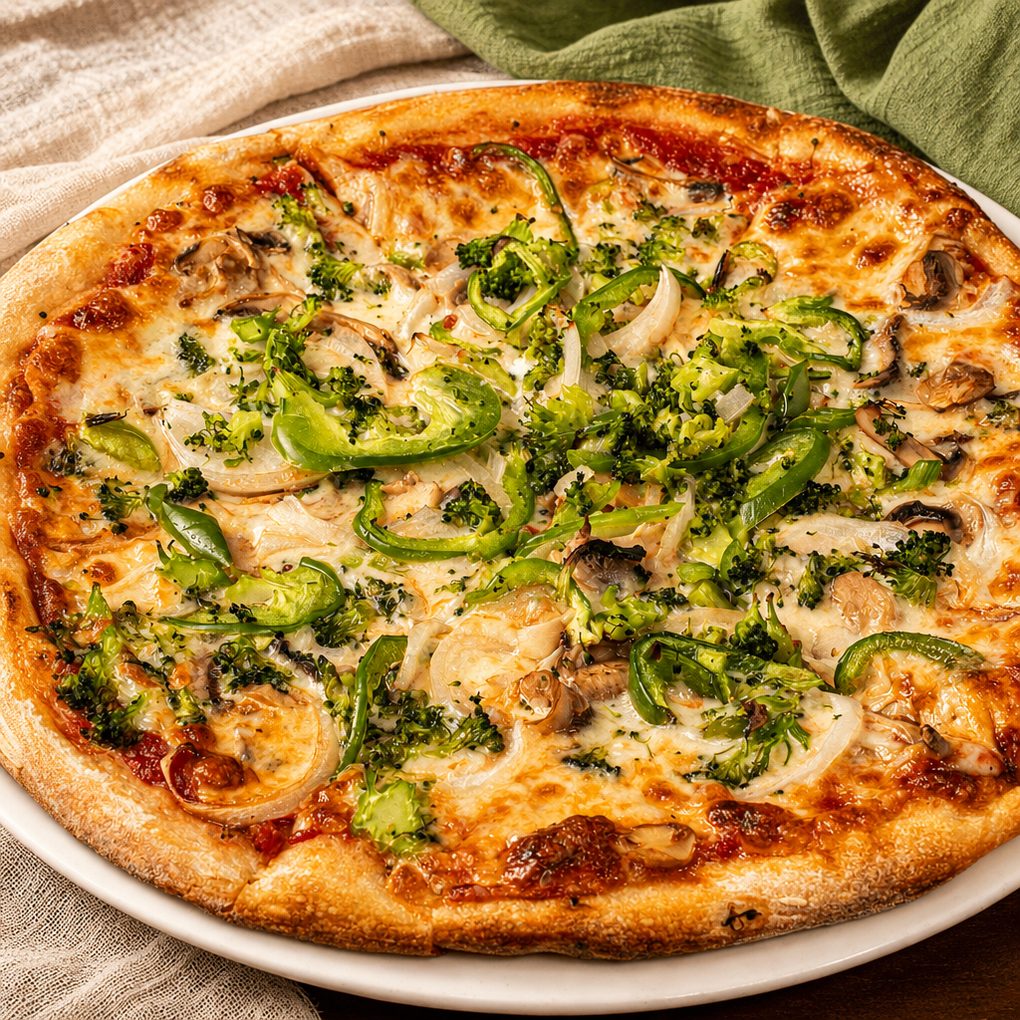 Primavera Pizza (Gluten Free Pizza Crust - 6 Slices 12").