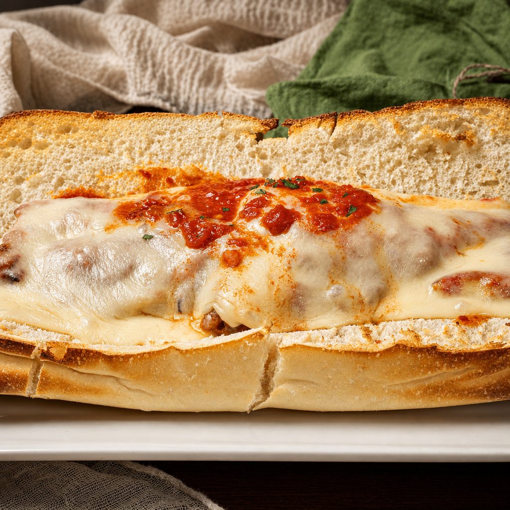 Chicken Parmigiana Sandwich.