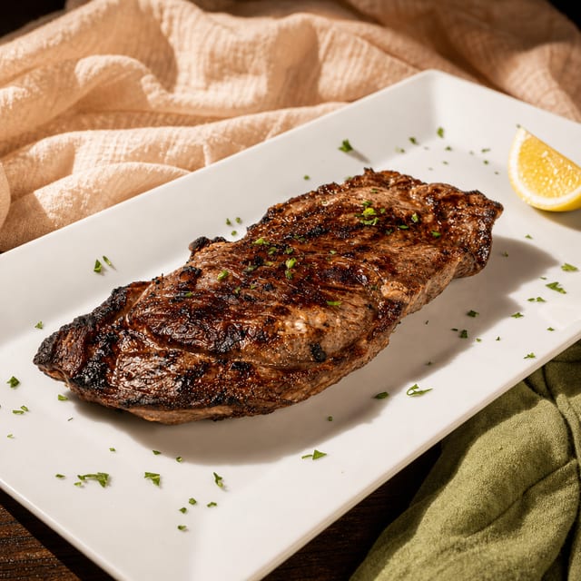 Grilled Strip Steak.
