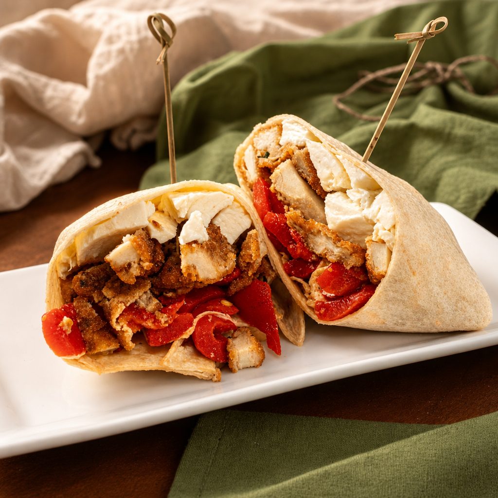 Italian Chicken Wrap.