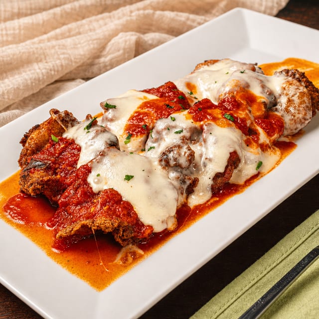 Shrimp Parmigiana.