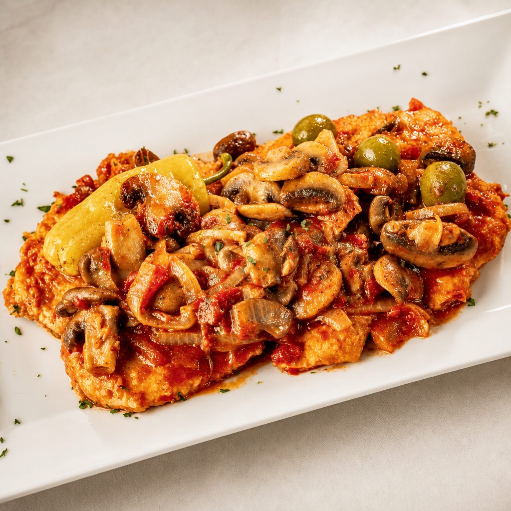 Chicken Cacciatore.